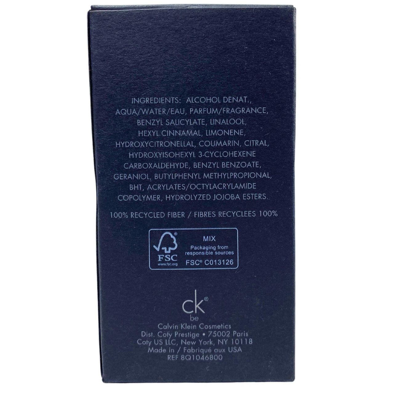 Calvin Klein CK be Eau De Toilette 1.7OZ (20 Pcs Lot) - Discount Wholesalers Inc