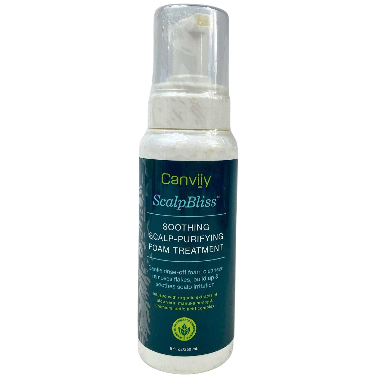 Canviiy ScalpBliss Soothing Scalp-Purifying Foam Treatment Gentle rinse-off 8OZ (23 Pcs Lot) - Discount Wholesalers Inc