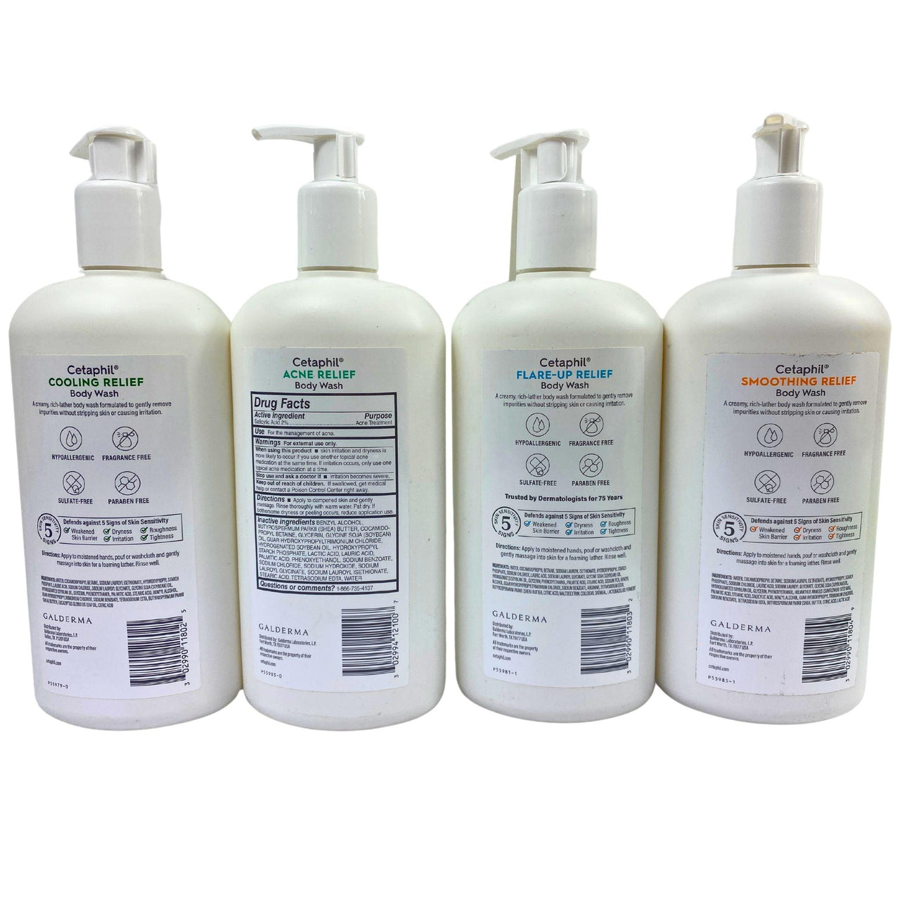 Cetaphil Body Wash 20OZ Includes for Acne Relief (35 Pcs Lot) - Discount Wholesalers Inc