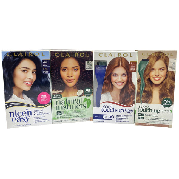 Clairol Hair Dye & Root Touch Up Kit (50 Pcs Box) - Discount Wholesalers Inc