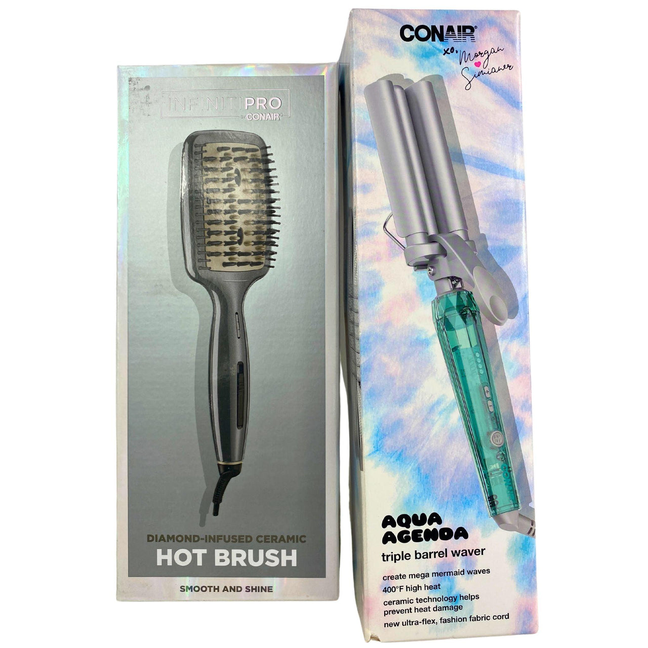 Conair Hair Tools Mix - Flat Iron, Curling Iron & Hair Dryers (20 Pcs Lot) - Discount Wholesalers Inc