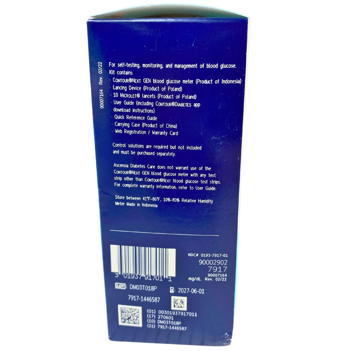 Contour Next Gen Blood Glucose Monitoring (60 Pcs Lot) - Discount Wholesalers Inc