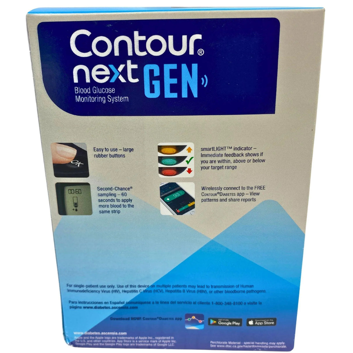 Contour Next Gen Blood Glucose Monitoring (60 Pcs Lot) - Discount Wholesalers Inc