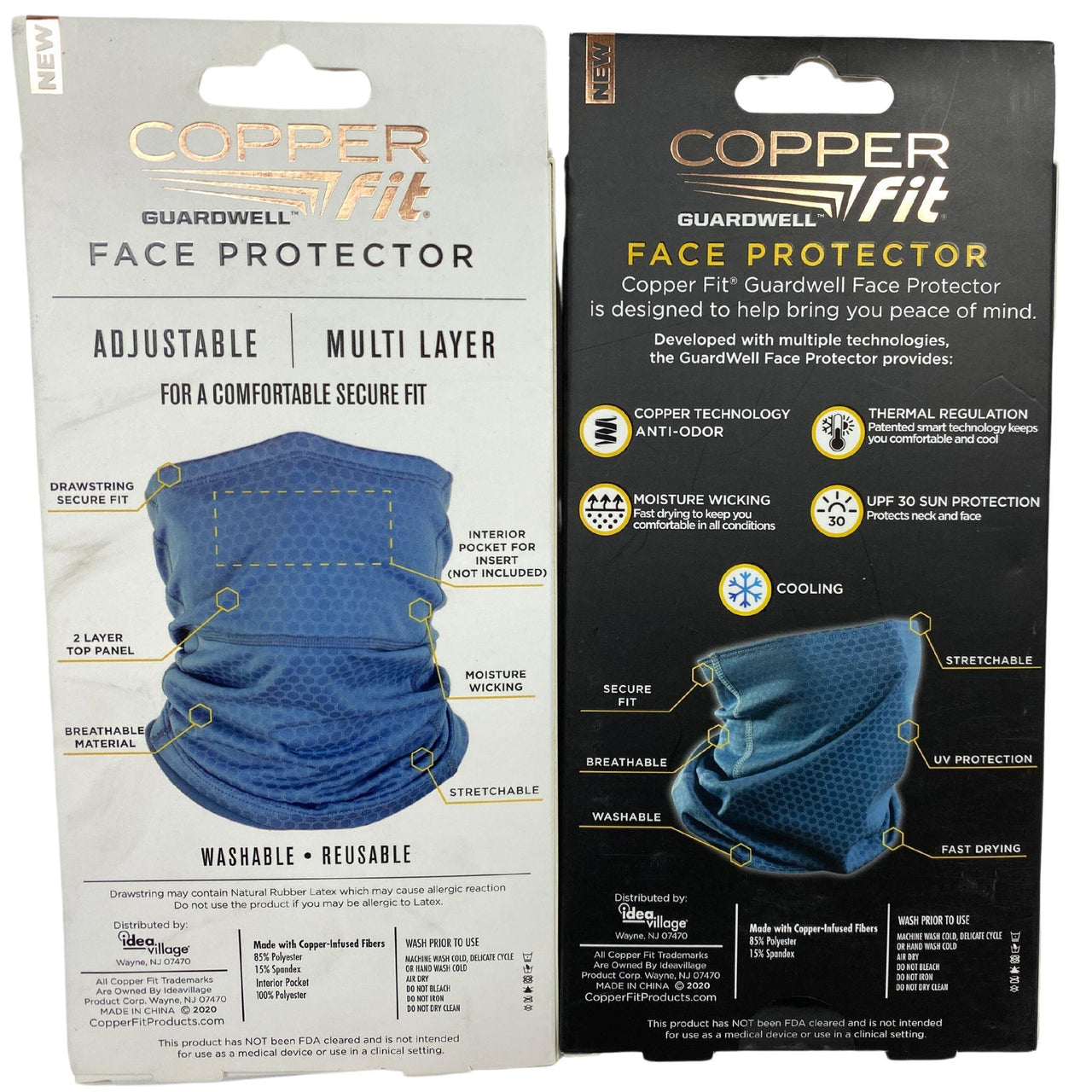 Copper Fit Face Protector (50 Pcs Lot) - Discount Wholesalers Inc
