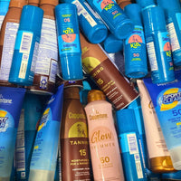 Thumbnail for Coppertone Mix Includes Glow Shimmer,Tanning,Kids Assorted SPF's and Sizes (60 pcs lot) - Discount Wholesalers Inc