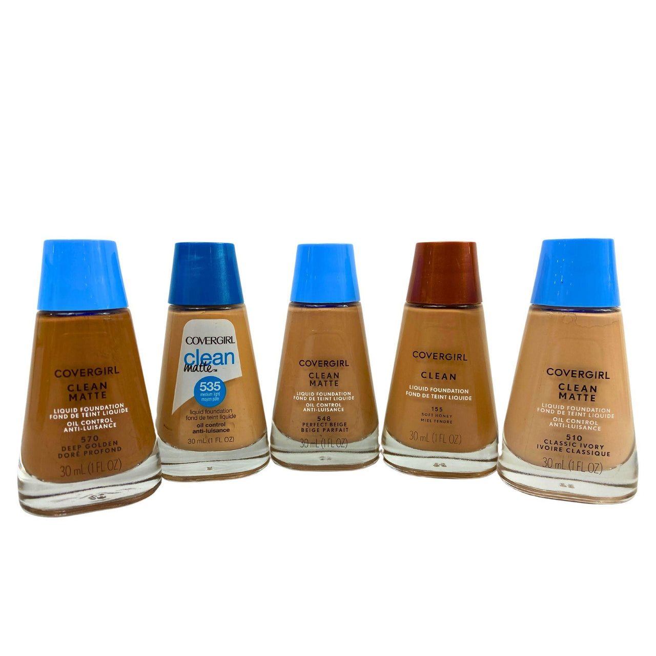 Covergirl Clean Liquid Foundation Mix 1OZ (50 Pcs Lot) - Discount Wholesalers Inc
