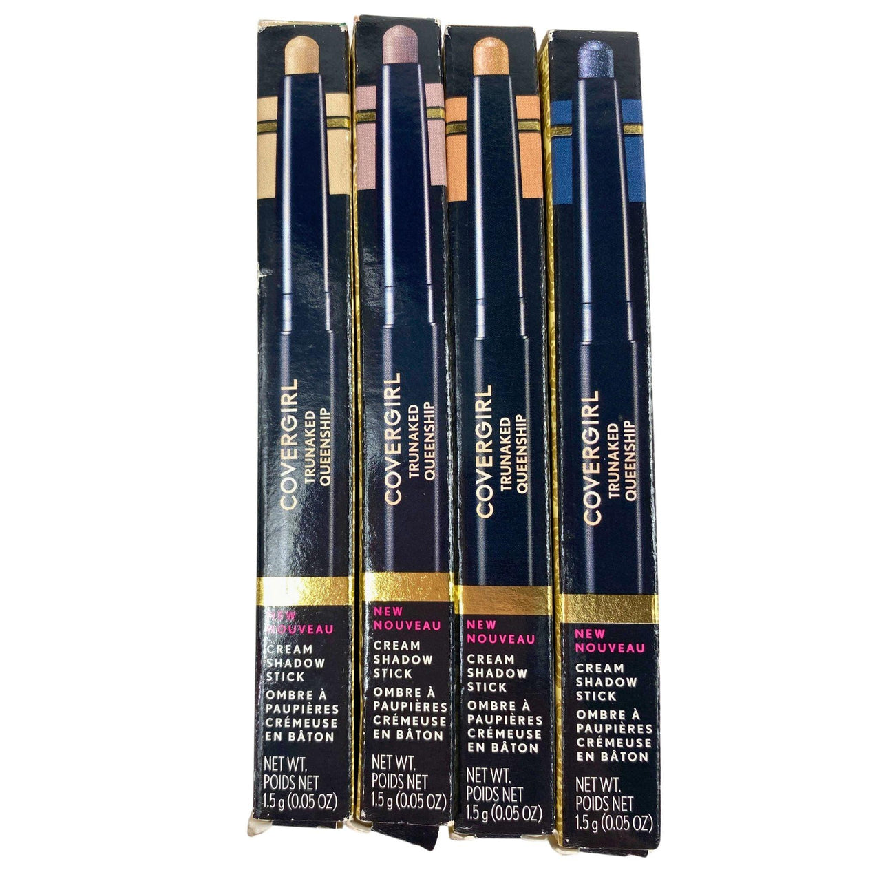 Covergirl Trunaked Queenship Cream Shadow Stick Assorted Mix 0.05OZ (28 Pcs Lot) - Discount Wholesalers Inc