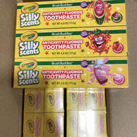 Thumbnail for Crayola Silly Scents BrushBuddies Anticavity Fluoride Toothpaste 4.0OZ (48 Pcs Lot) - Discount Wholesalers Inc