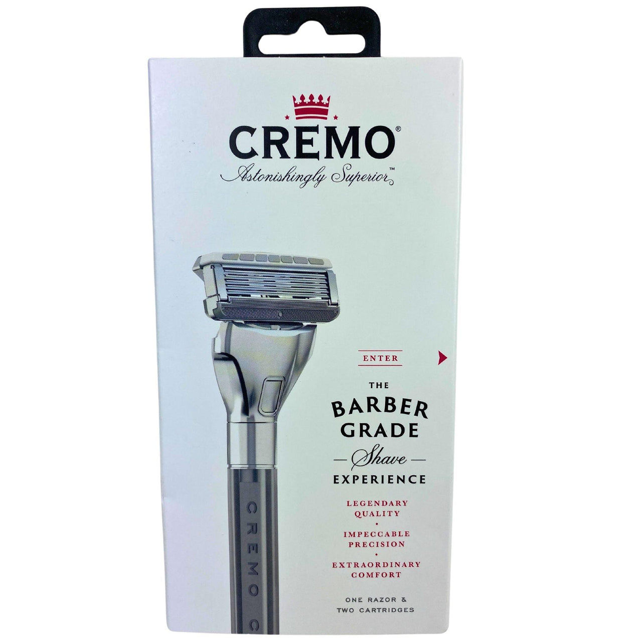 Cremo The Barber Grade Shave Experience One Razor & Two Cartridges (50 Pcs Lot) - Discount Wholesalers Inc