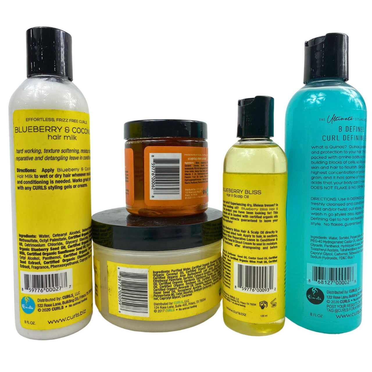 Curls Assorted Hair Care Mix (40 Pcs Lot) - Discount Wholesalers Inc