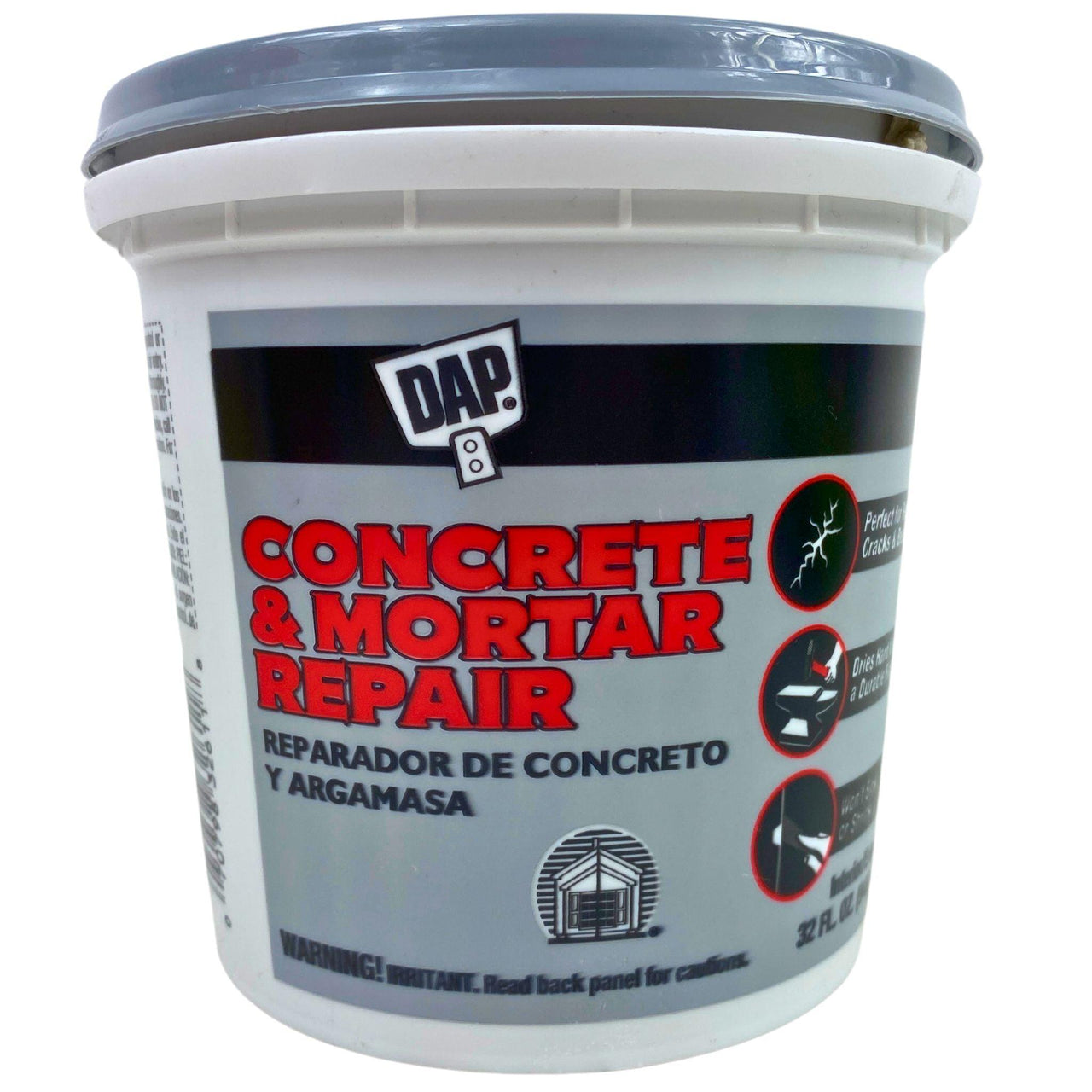 DAP Concrete & Mortar Repair 32OZ (50 Pcs Lot) - Discount Wholesalers Inc