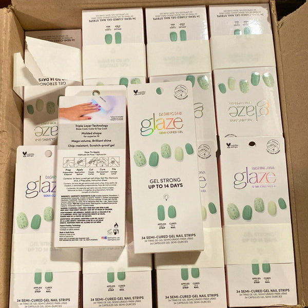 Dashing Diva Glaze Semi Cured Gel Strong up to 14 Days Matcha Dream (48 Pcs Lot) - Discount Wholesalers Inc
