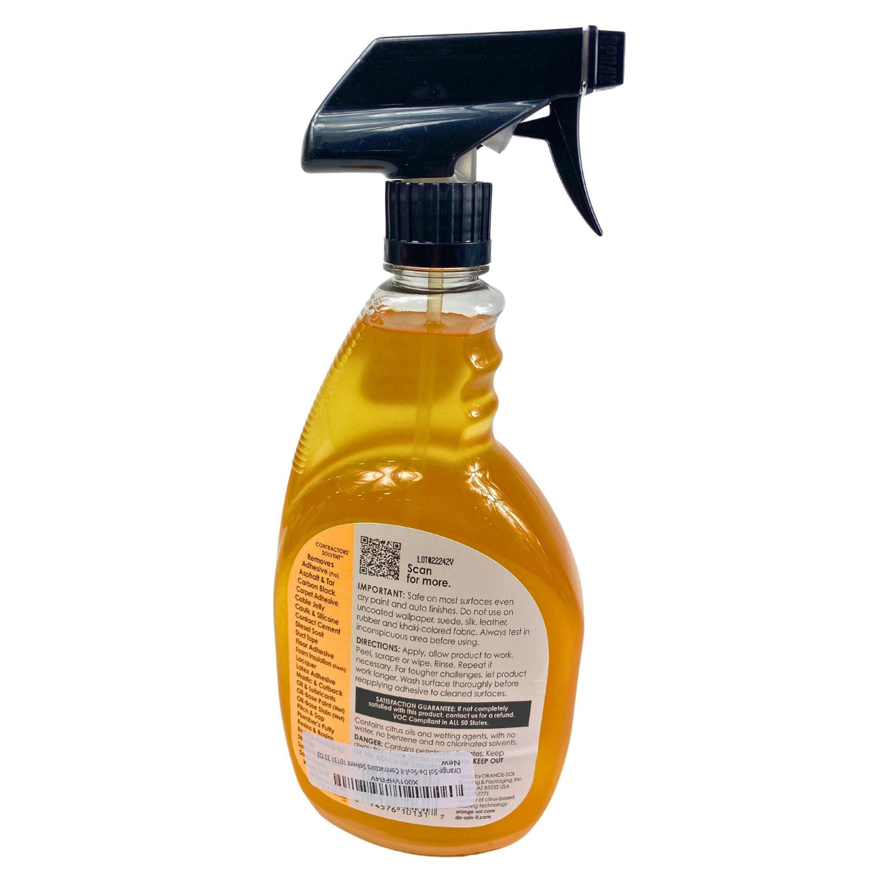 De-Solv-It® Pro-Strength Contratistas Disolvente Spray (48 Pcs Lot) - Discount Wholesalers Inc