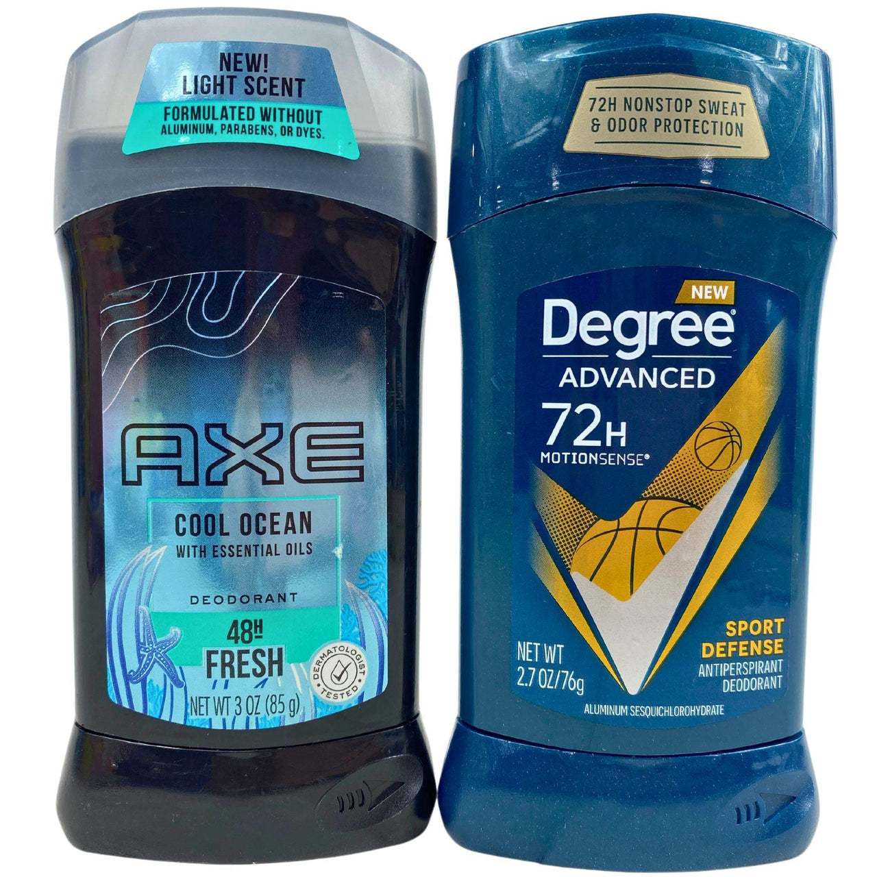 Degree & Axe Assorted Men Deodorant (50 Pcs Lot) - Discount Wholesalers Inc