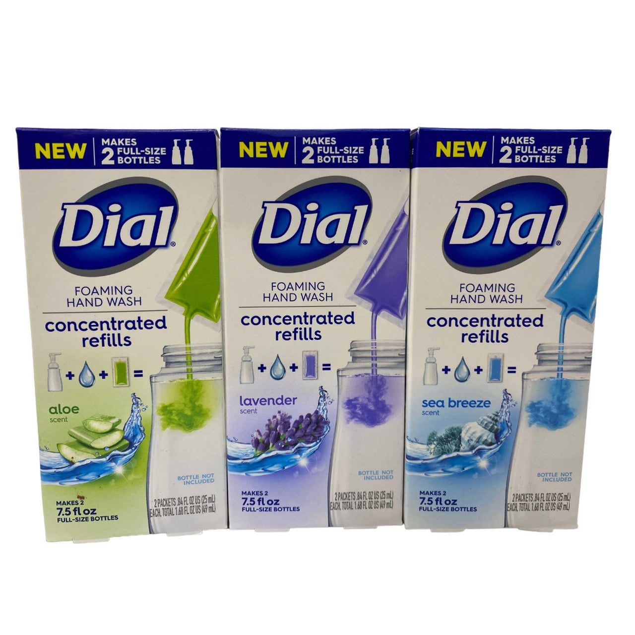 Dial Foaming Hand Wash Concentrated Refills (20 Pcs Box) - Discount Wholesalers Inc