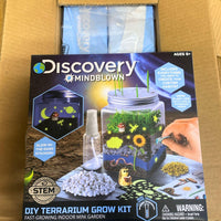 Thumbnail for Discovery #Mindblown DIY Terrarium Grow Kit Ages6+ Fast Growing Indoor Mini Garden (24 Pcs LOt) - Discount Wholesalers Inc