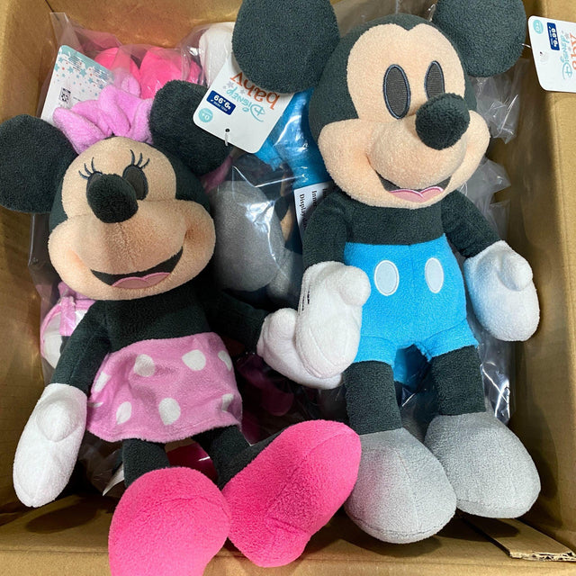 Disney Baby Minnie & Mickey Plush (48 Pcs lot) - Discount Wholesalers Inc