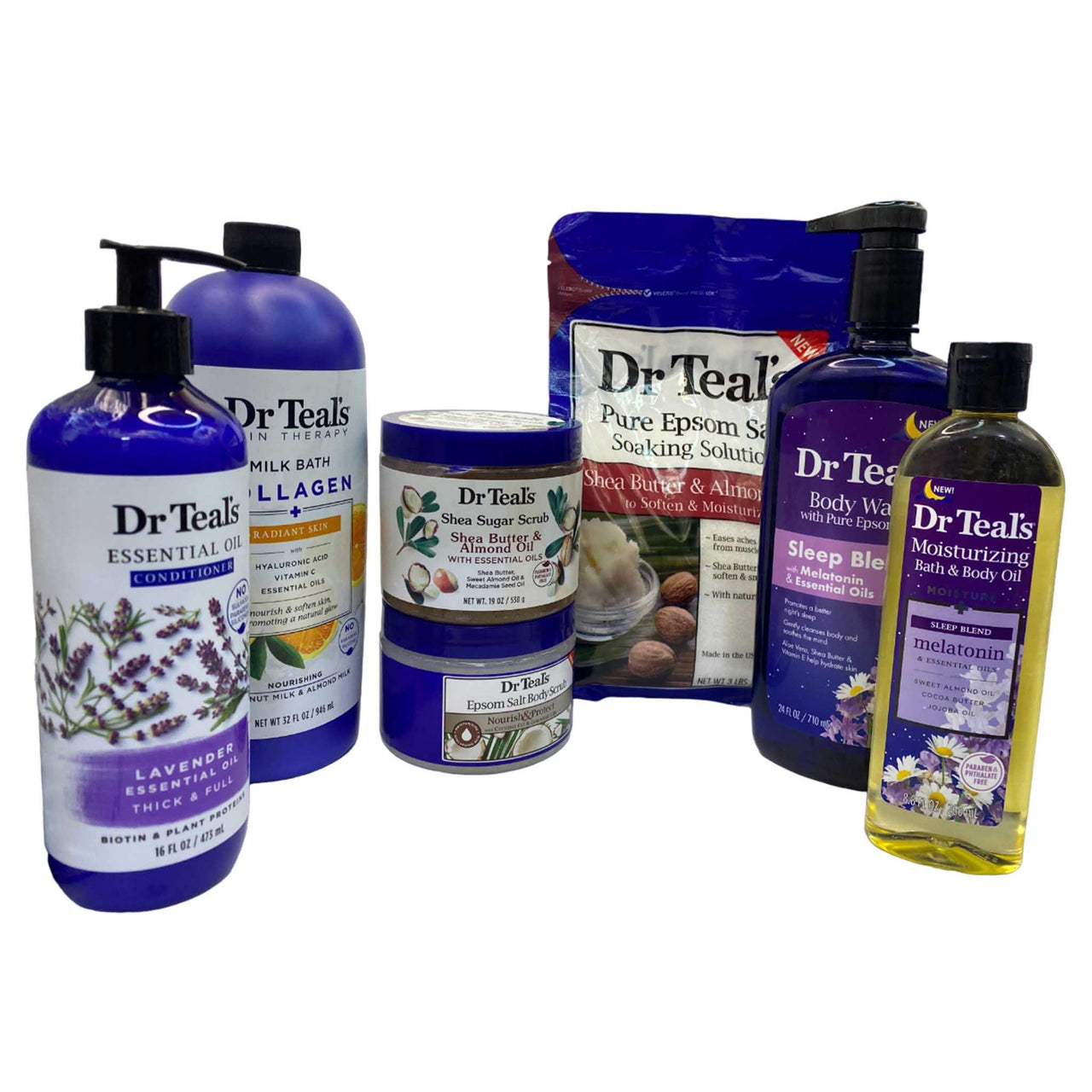 Dr.Teals Products Assorted (33 Pcs Box) - Discount Wholesalers Inc