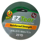 Duck Brand EZ Tear 1.88 IN.x 20 YD. White Colored Duct Tape (48 Pcs Lot) - Discount Wholesalers Inc