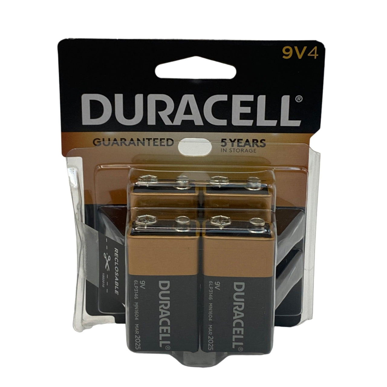 Duracell 9V4 Duracell Alkaline Batteries (12 Pcs Box) - Discount Wholesalers Inc