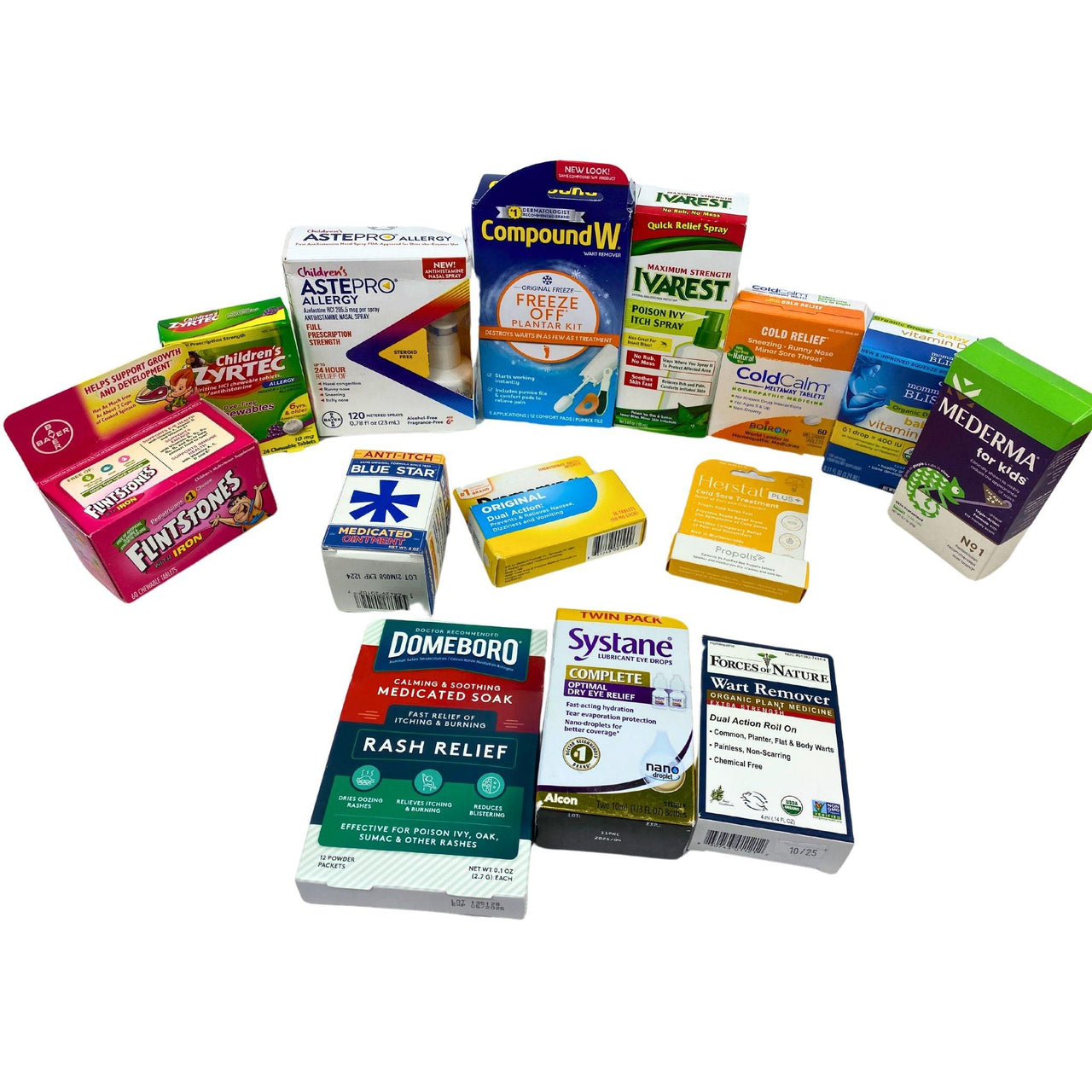DWI Meds Mix - Includes Medication for Everything Adults & Kids (200 Pcs Lot) - Discount Wholesalers Inc