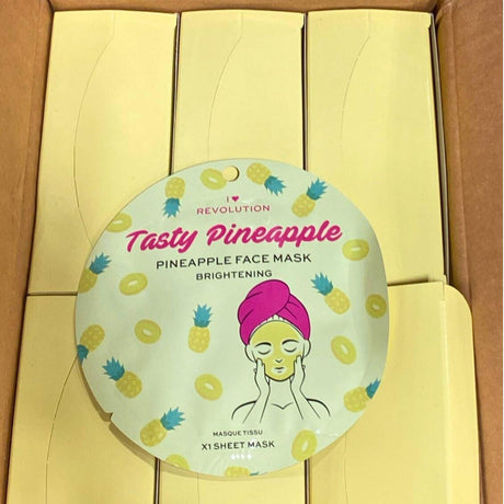 I HEART REVOLUTION Tasty Pineapple Pineapple Face Mask