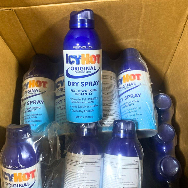 Icy Hot Original Pain Relief Spray Dry Spray Feel It Working Instantly