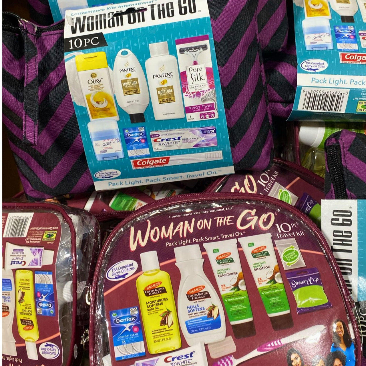 Woman On The Go Travel Kits 