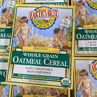 Thumbnail for Earth's Best, Organic Whole Grain Oatmeal Cereal 8oz (28 Pcs Lot) - Discount Wholesalers Inc
