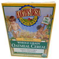 Thumbnail for Earth's Best, Organic Whole Grain Oatmeal Cereal 8oz (28 Pcs Lot) - Discount Wholesalers Inc