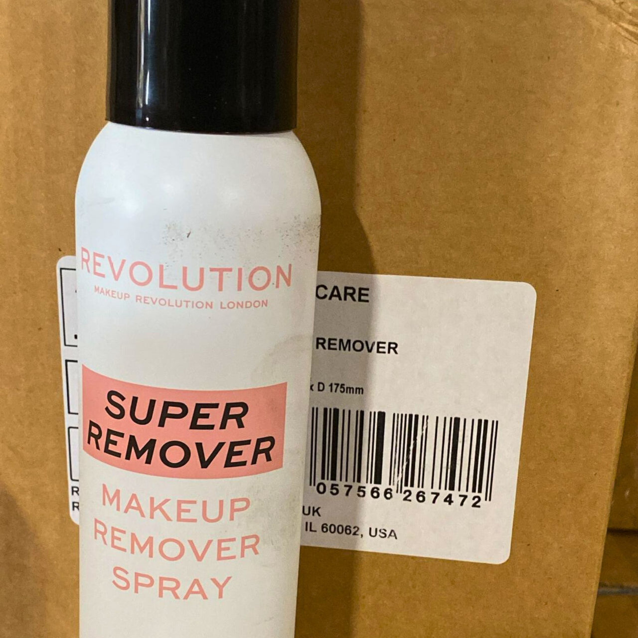 Revolution Super Remover Makeup Remover Spray Vitamin E 