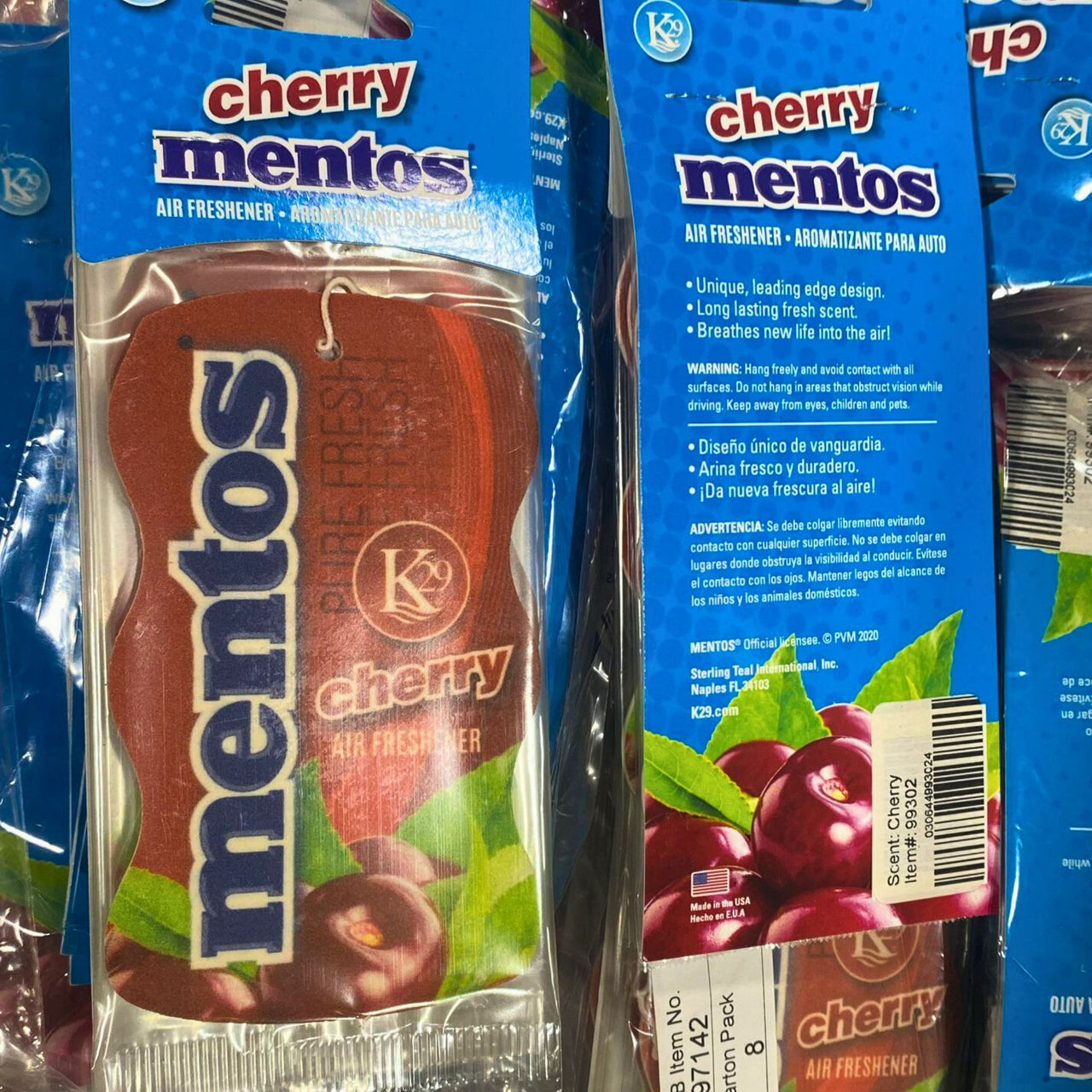 Mentos Cherry Air Freshener