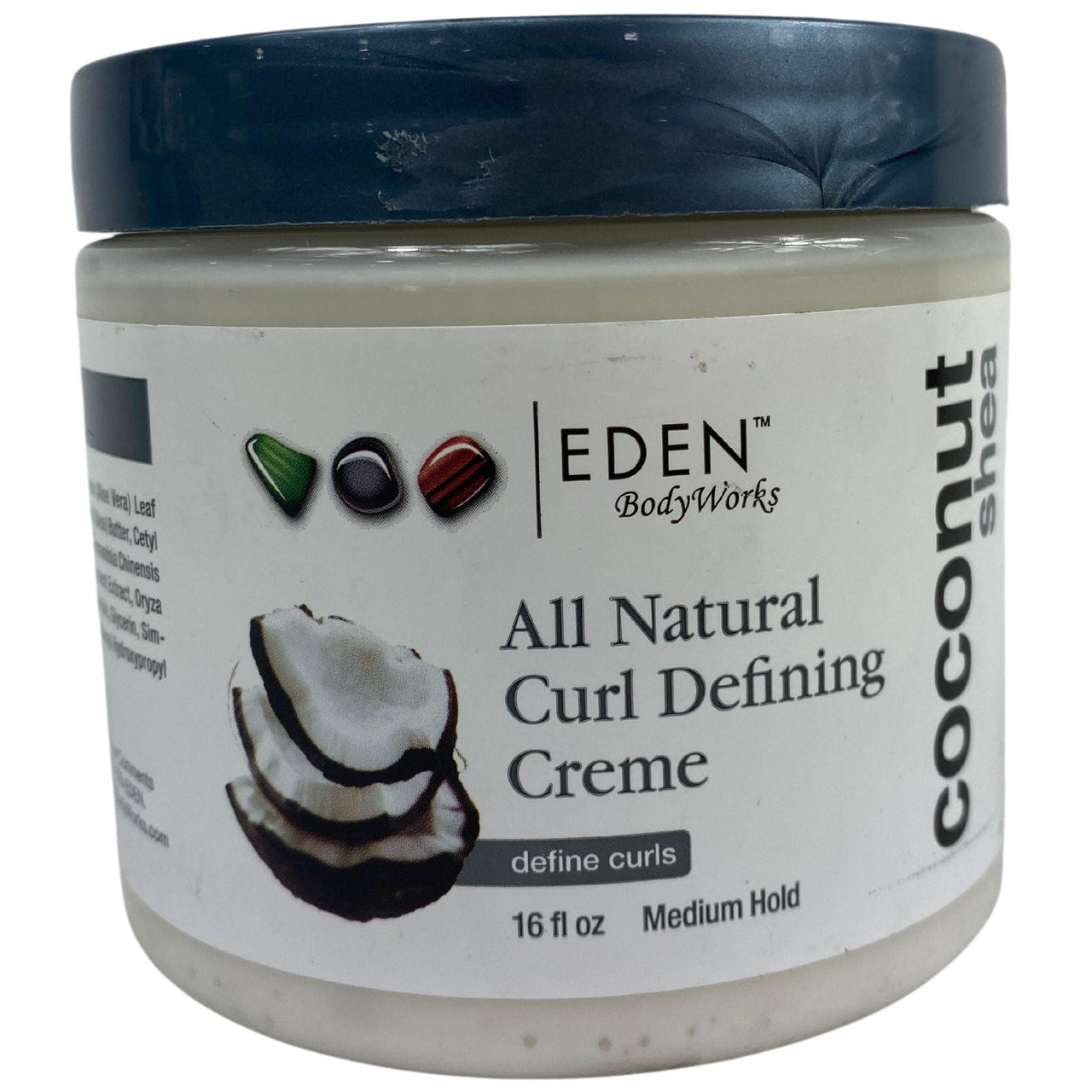Eden Bodyworks All Natural Curl Defining Creme Medium Hold 16OZ (32 Pcs Lot) - Discount Wholesalers Inc