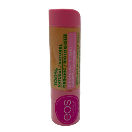 EOS 100% Natural Organic Strawberry Sorbet Lip Balm (50 Pcs Box) - Discount Wholesalers Inc