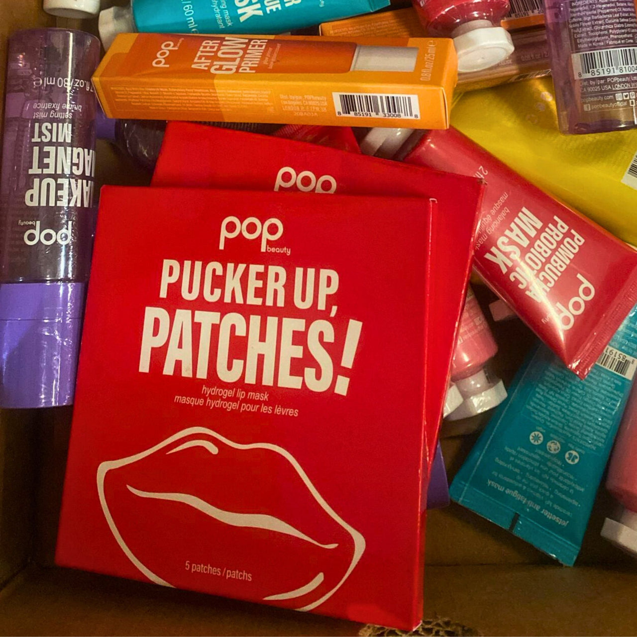 Pop Beauty Assorted Mix includes Skincare & Makeup Products 