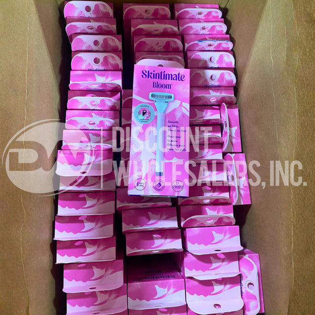 Smooth on Skin Sharp on Hair , 1 Razor 2 Cartridges (50 Pcs Lot)