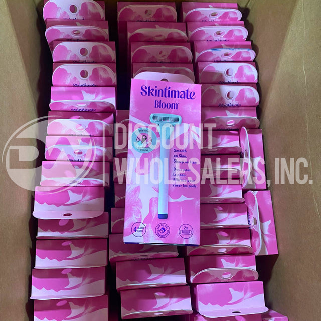 Smooth on Skin Sharp on Hair, 1 Razor 2 Cartridges (50 Pcs Lot)