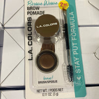 Thumbnail for L.A.Girl Brow Pomade Browie Wowie Soft Brown stay Put Formula 