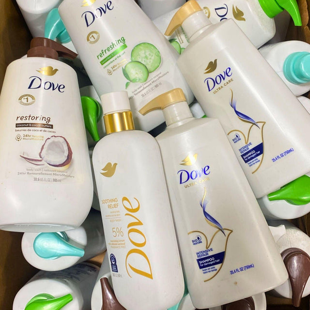 Dove Assorted Body Wash & Shampoo Mix