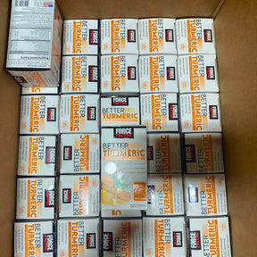 Force Factor Better Tumeric Clinical Strength Curcumin Ease Inflammation (73 Pcs Lot) - Discount Wholesalers Inc