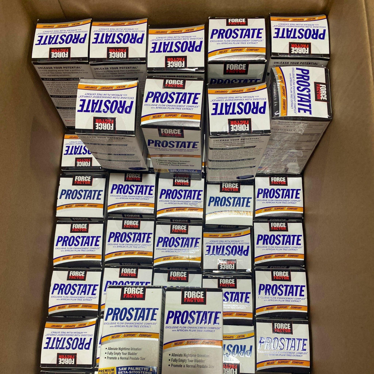 Force Factor Prostate Exclusive Flow Enhancement Complex (50 Pcs Lot) - Discount Wholesalers Inc