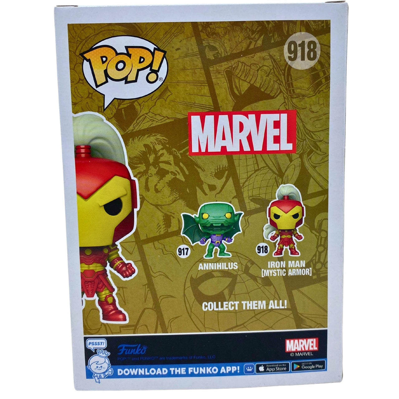 Funko POP! Marvel Iron Man Mystic Armor Bobble-Head (72 Pcs Lot) - Discount Wholesalers Inc
