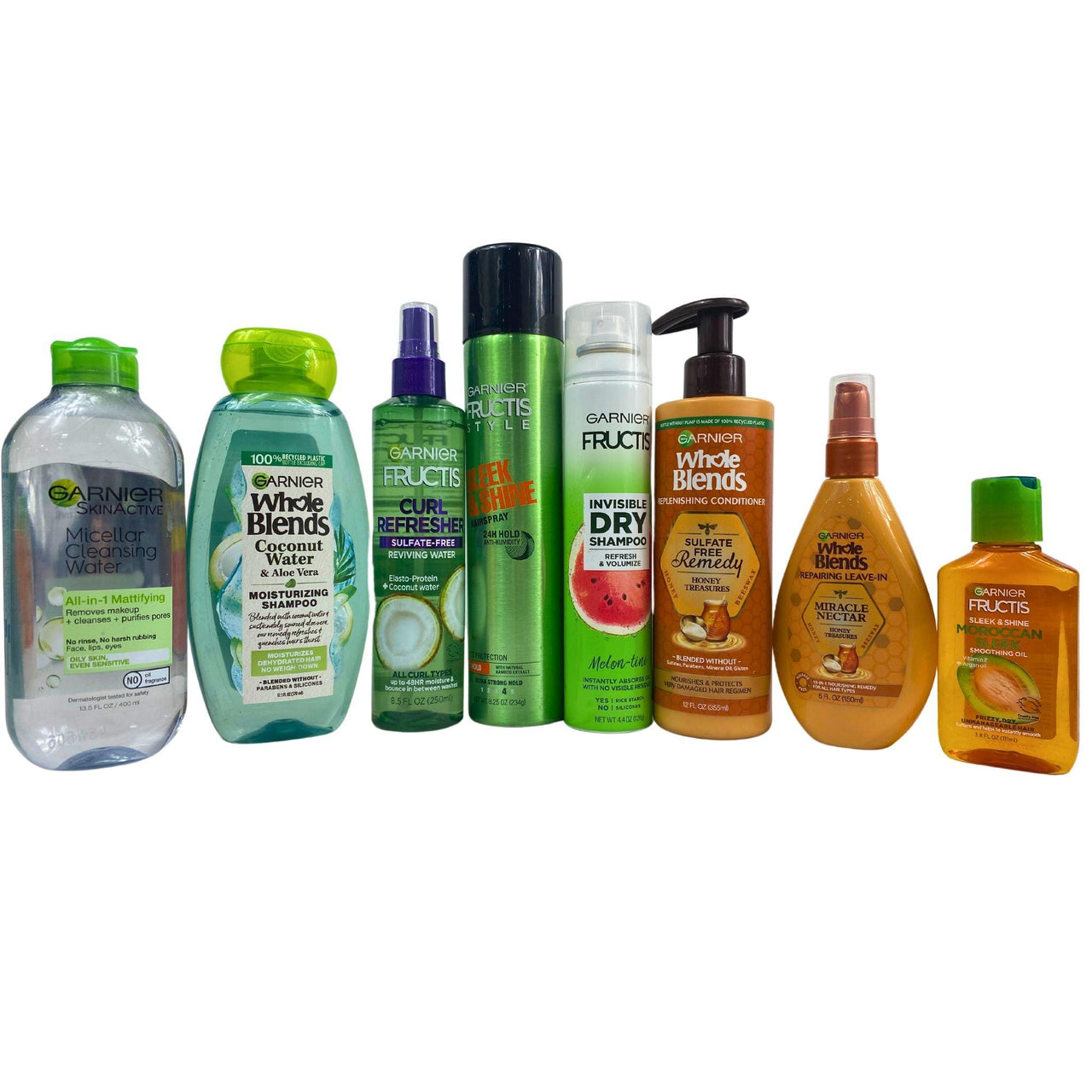 Garnier Assorted Mix - May Include Shampoo/Hair Products & Micellar Water (50 Pcs Lot) - Discount Wholesalers Inc