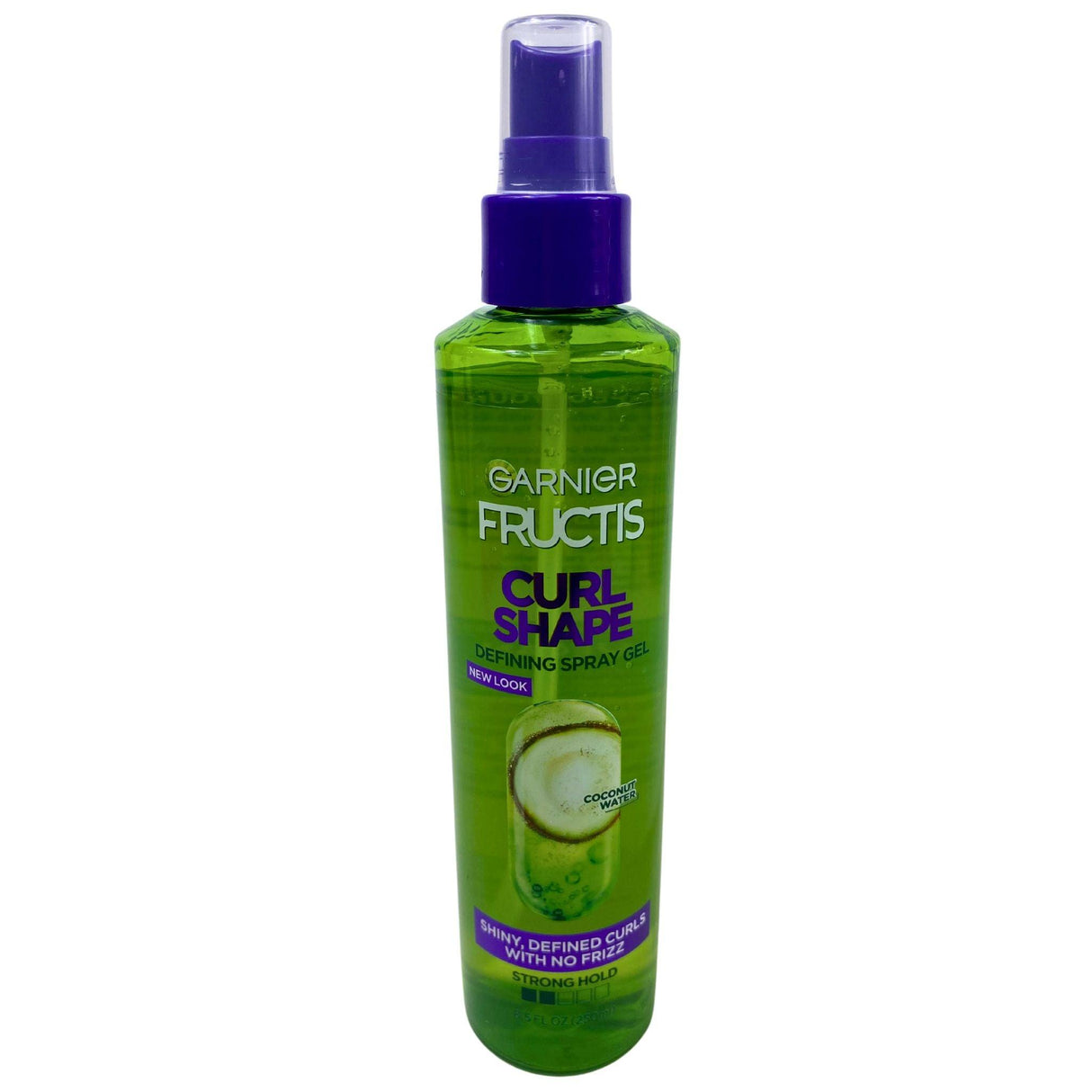 Garnier Fructis Curl Shape Strong Hold Defining Spray Gel Coconut Water 8.5 oz (48 Pcs Lot) - Discount Wholesalers Inc