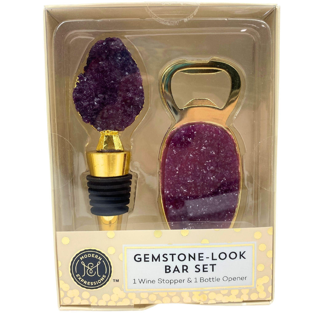 Gemstone Look Bar Set (54 Pcs Lot) - Discount Wholesalers Inc