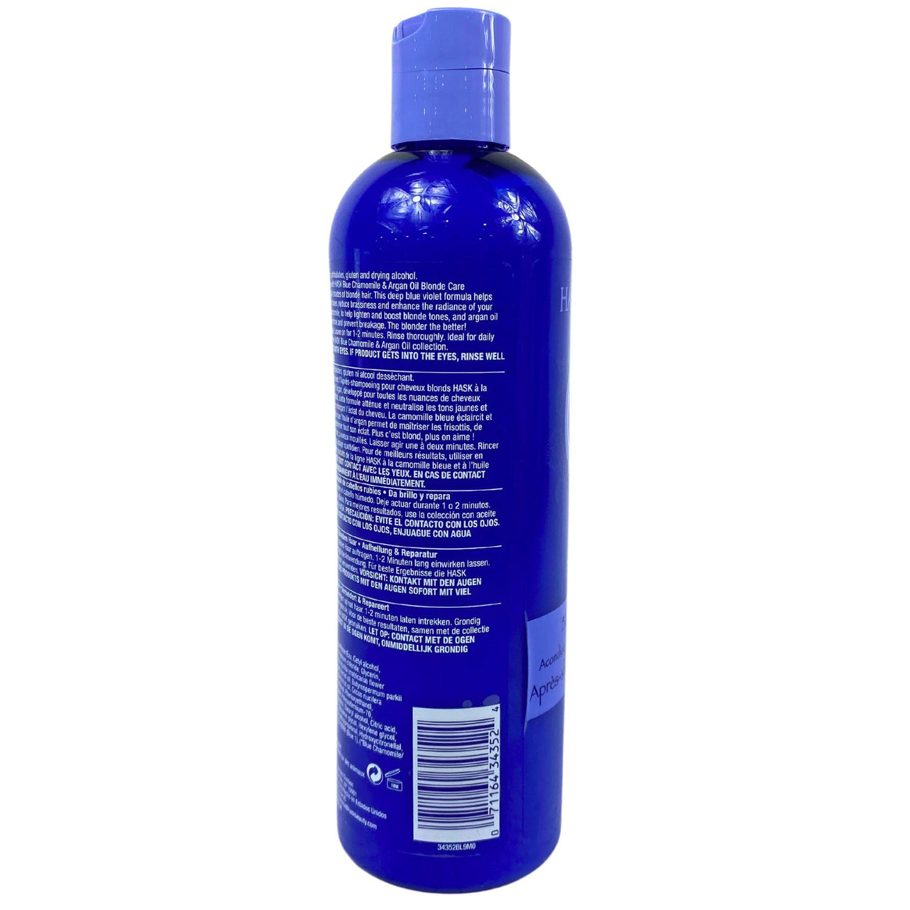Hask Blue Chamomile & Argan Oil Blonde Care Conditioner 12OZ (50 Pcs Lot) - Discount Wholesalers Inc