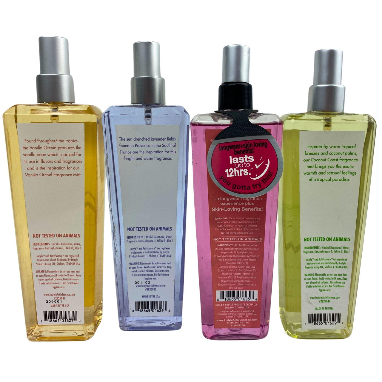 Instyle ActivESSENCE Assorted Fragrance Mist Mix 8.0OZ (70 Pcs Lot) - Discount Wholesalers Inc