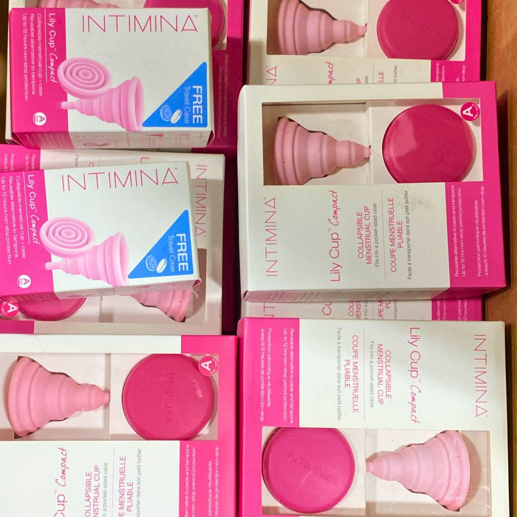 Intimina Lily Cup Compact Collapsible Menstrual Cup Mix (22 Pcs Lot) - Discount Wholesalers Inc