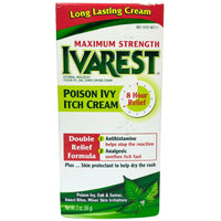 Thumbnail for Ivarest Maximun Strength Poison Ivy Itch Cream 2oz (50 Pcs Lot) - Discount Wholesalers Inc