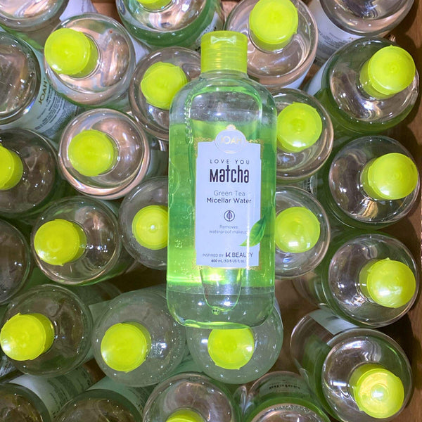 Joah Love You Matcha Green Tea Micellar Water 13.5OZ (40 Pcs Lot) - Discount Wholesalers Inc